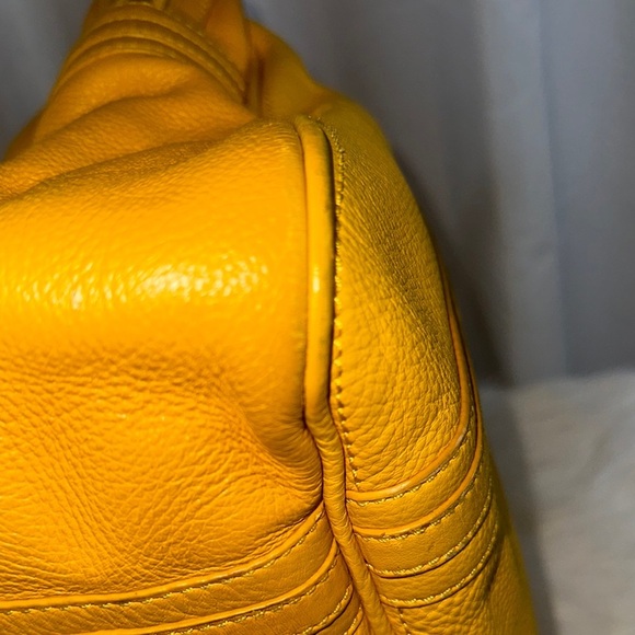 Marc By Marc Jacobs Yellow Leather Satchel - Picture 4 of 15